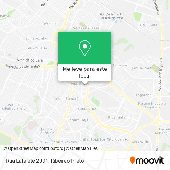 Rua Lafaiete 2091 mapa
