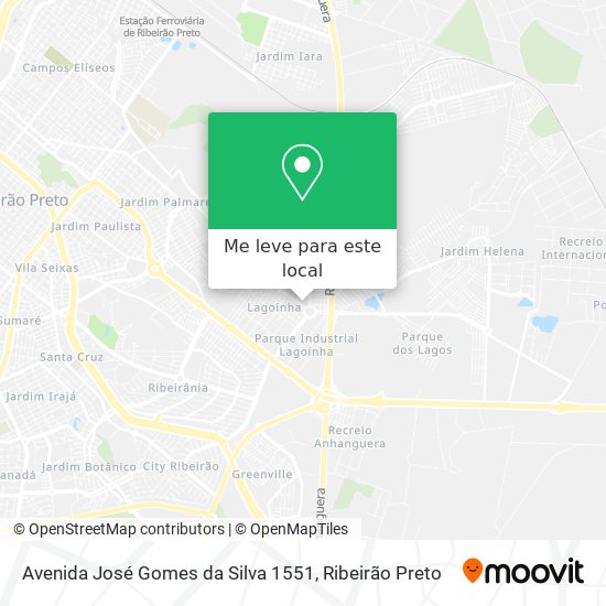 Avenida José Gomes da Silva 1551 mapa