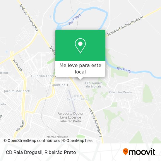 CD Raia Drogasil mapa