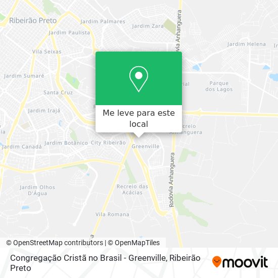 Congregação Cristã no Brasil - Greenville mapa