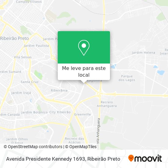 Avenida Presidente Kennedy 1693 mapa