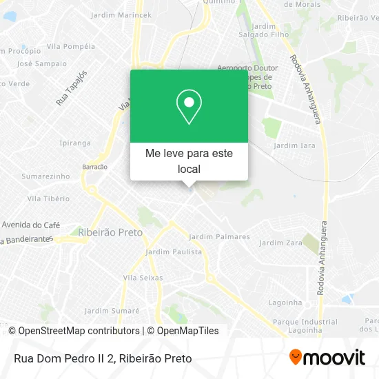 Rua Dom Pedro II 2 mapa