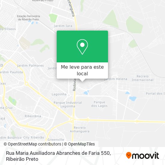 Rua Maria Auxiliadora Abranches de Faria 550 mapa