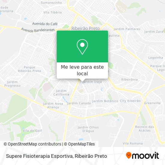 Supere Fisioterapia Esportiva mapa