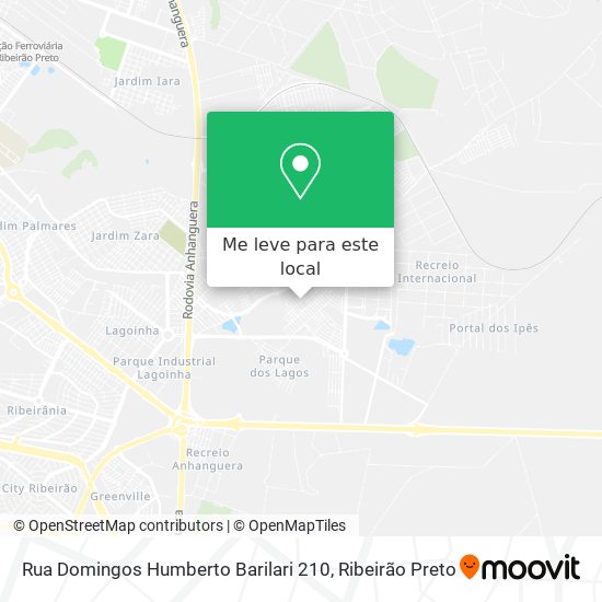 Rua Domingos Humberto Barilari 210 mapa