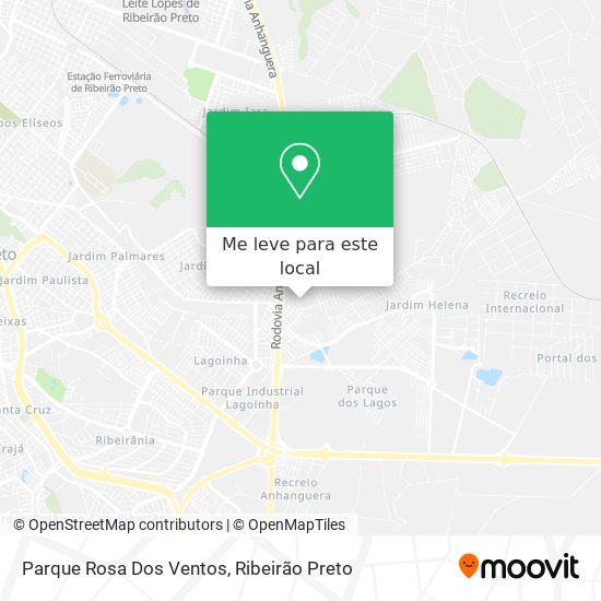 Parque Rosa Dos Ventos mapa
