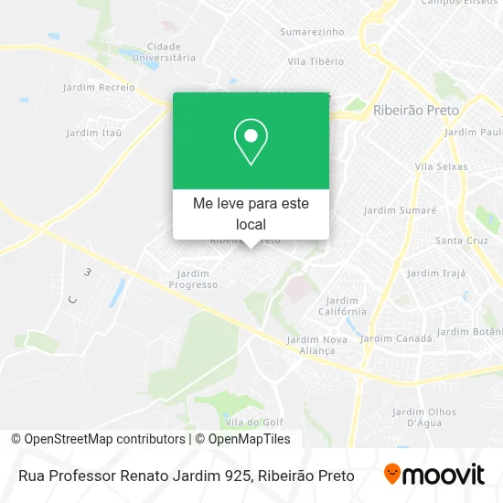 Rua Professor Renato Jardim 925 mapa