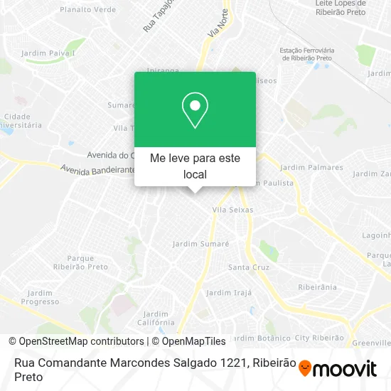 Rua Comandante Marcondes Salgado 1221 mapa