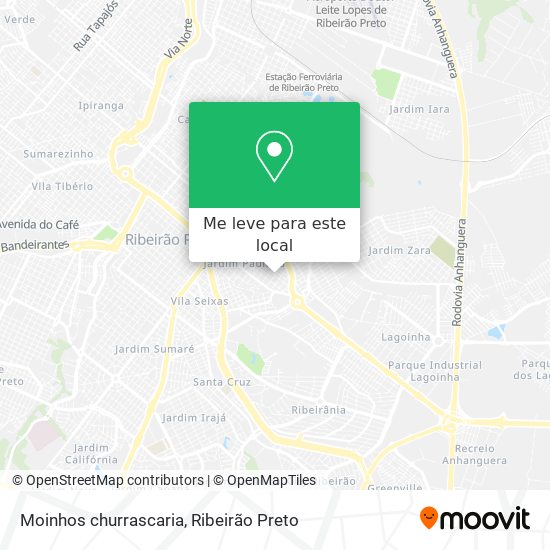 Moinhos churrascaria mapa