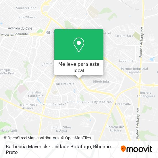 Barbearia Maverick - Unidade Botafogo mapa