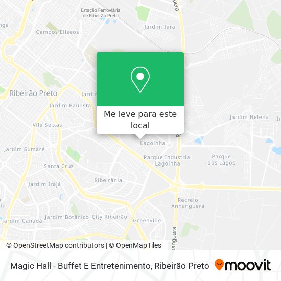 Magic Hall - Buffet E Entretenimento mapa