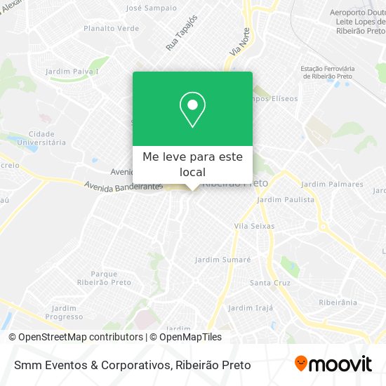 Smm Eventos & Corporativos mapa