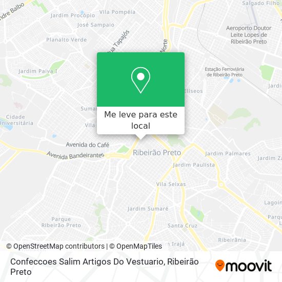Confeccoes Salim Artigos Do Vestuario mapa