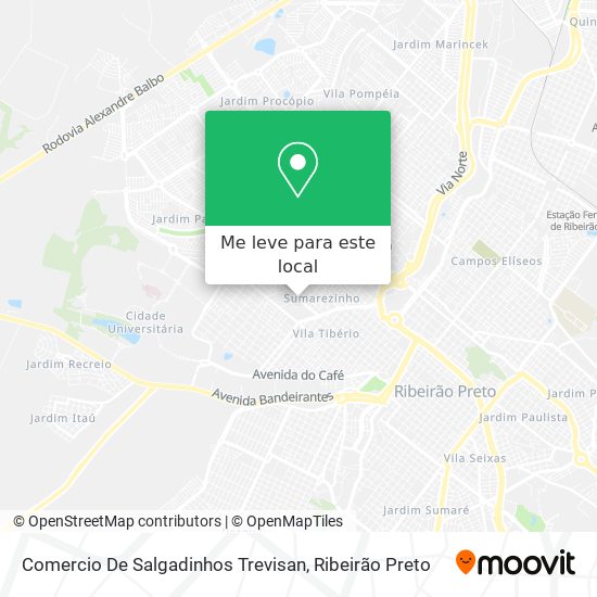 Comercio De Salgadinhos Trevisan mapa