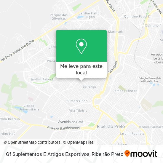 Gf Suplementos E Artigos Esportivos mapa
