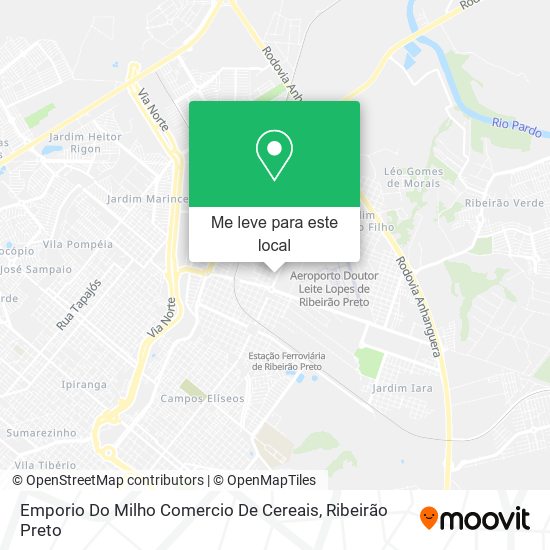 Emporio Do Milho Comercio De Cereais mapa
