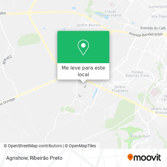 Agrishow mapa