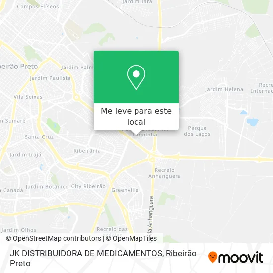 JK DISTRIBUIDORA DE MEDICAMENTOS mapa