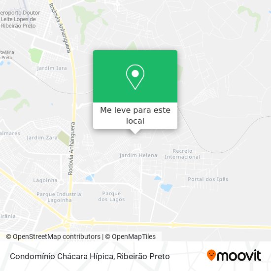 Condomínio Chácara Hípica mapa
