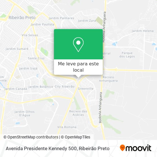 Avenida Presidente Kennedy 500 mapa
