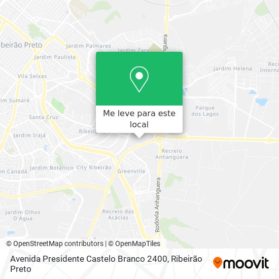 Avenida Presidente Castelo Branco 2400 mapa