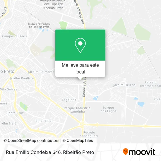 Rua Emílio Condeixa 646 mapa
