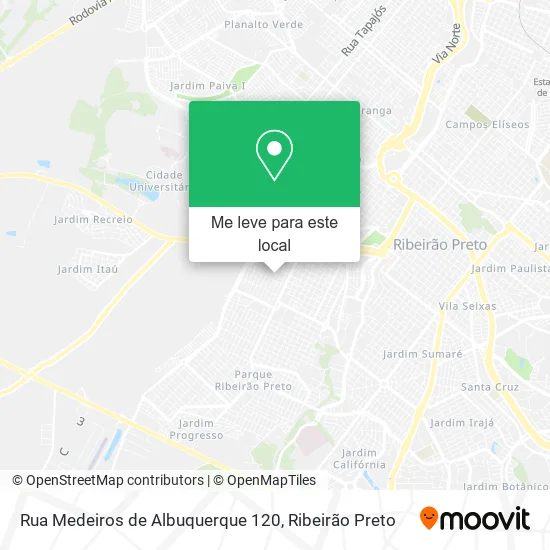 Rua Medeiros de Albuquerque 120 mapa