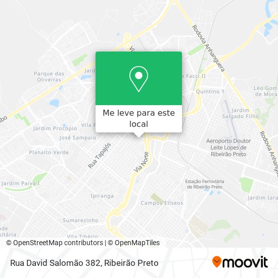Rua David Salomão 382 mapa
