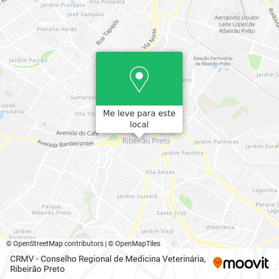 CRMV - Conselho Regional de Medicina Veterinária mapa