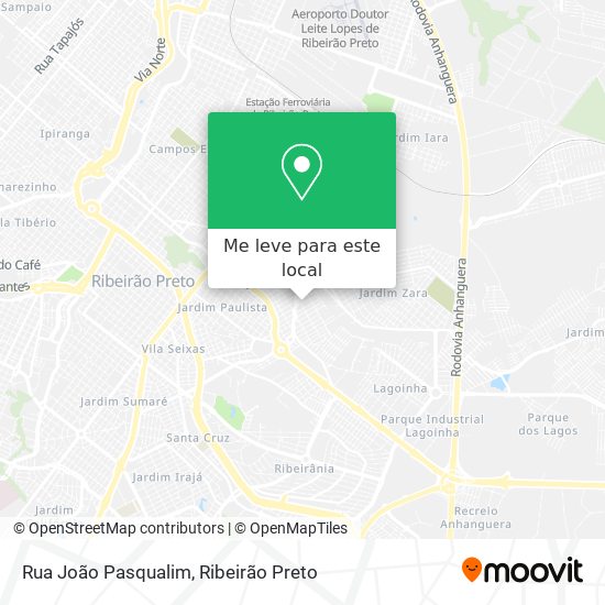 Rua João Pasqualim mapa
