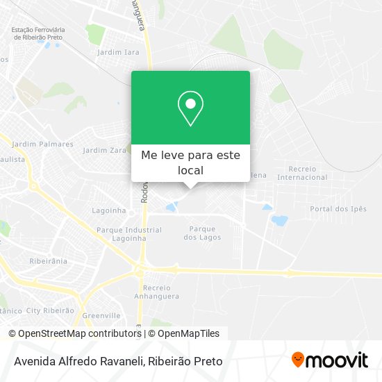 Avenida Alfredo Ravaneli mapa