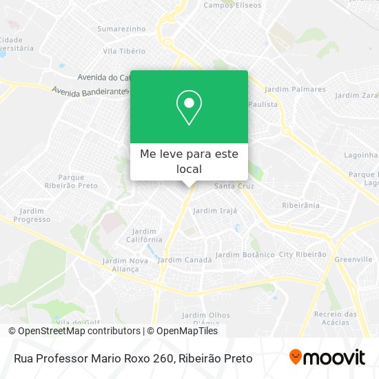 Rua Professor Mario Roxo 260 mapa