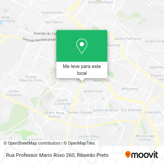 Rua Professor Mario Roxo 260 mapa