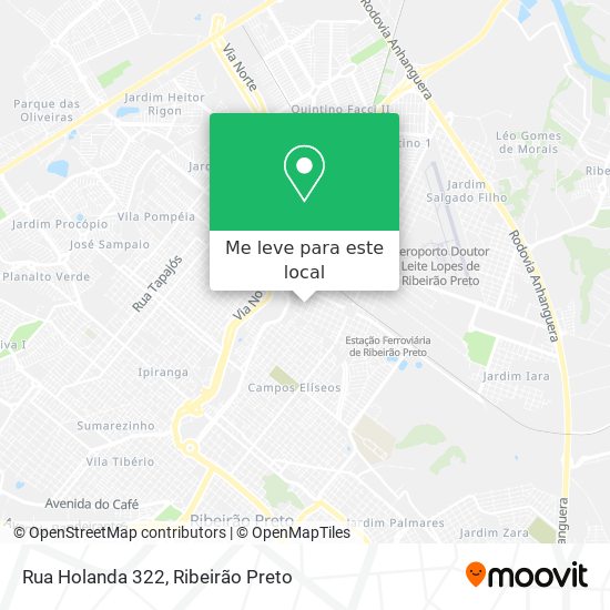 Rua Holanda 322 mapa