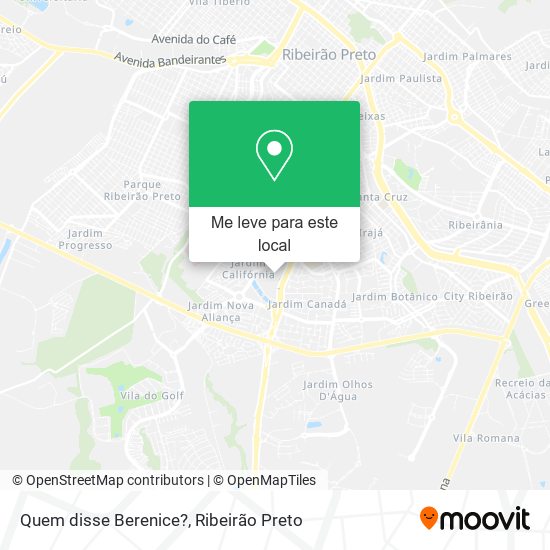 Quem disse Berenice? mapa