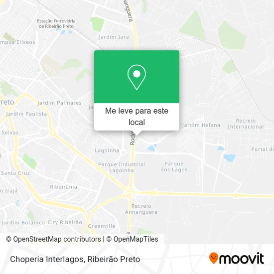Choperia Interlagos mapa