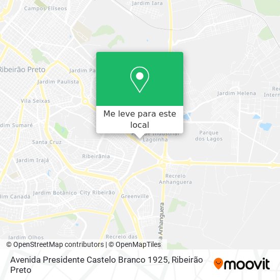 Avenida Presidente Castelo Branco 1925 mapa