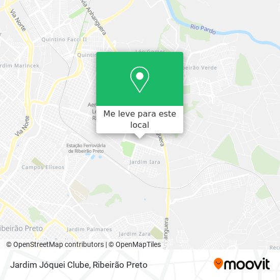 Jardim Jóquei Clube mapa
