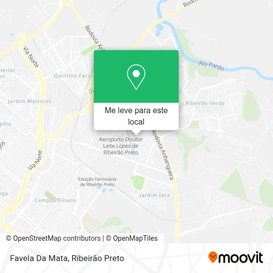 Favela Da Mata mapa
