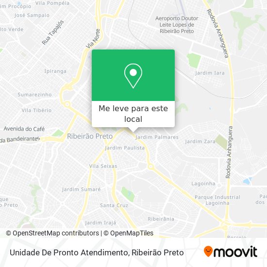 Unidade De Pronto Atendimento mapa