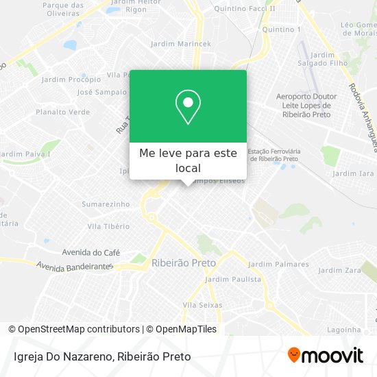 Igreja Do Nazareno mapa