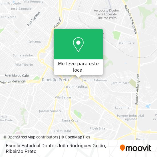 Escola Estadual Doutor João Rodrigues Guião mapa