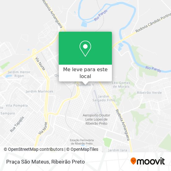 Praça São Mateus mapa