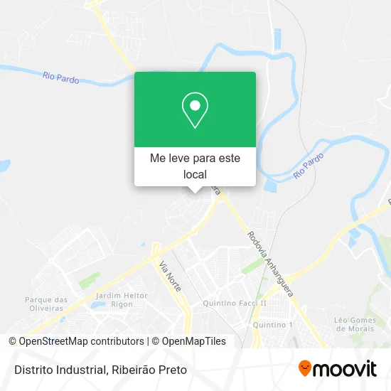 Distrito Industrial mapa