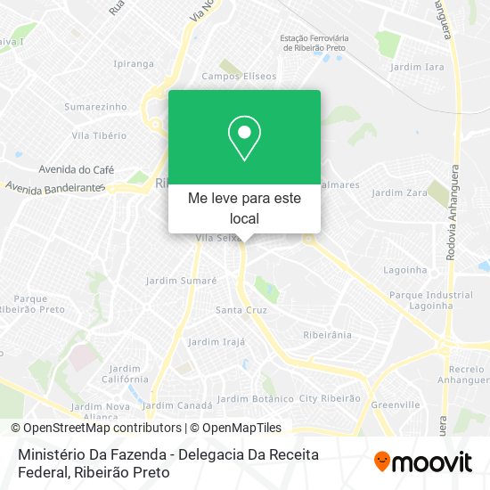 Ministério Da Fazenda - Delegacia Da Receita Federal mapa