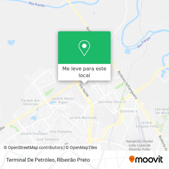 Terminal De Petróleo mapa
