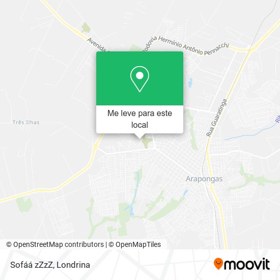 Sofáá zZzZ mapa