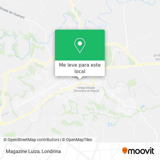 Magazine Luiza mapa