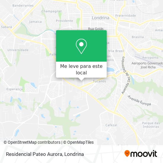 Residencial Pateo Aurora mapa