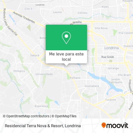 Residencial Terra Nova & Resort mapa